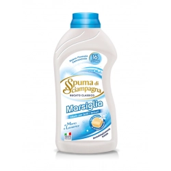 Spuma di Sciampagna Marsylia - Płyn do prania z mydłem marsylskim (800 ml - 16prań)